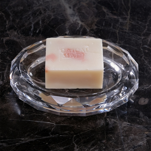 Accessori per il Bagno Direttamente dalla Fabbrica, Vassoio Portaoggetti in Acrilico con Sfaccettature Diamantate, <span class=keywords><strong>Portasapone</strong></span> in Acrilico di Alta Qualità - Product Image 2