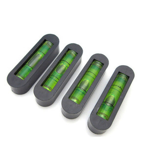 Tebak nhỏ Acrylic vuông tinh thần mức độ bong bóng vỉ với lỗ gắn tai ngang Cai Trị leveler đo độ nghiêng - Product Image 3