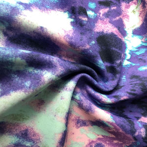 Tela de poliéster para traje de baño de 4 vías, impresión Africana Digital personalizada a prueba de agua, tejido de punto elástico - Product Image 3