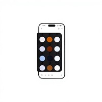 Lentille Polarisée pour iPhone 12-17 Pro Pro Max – Outil de Vérification d'Authenticité et de Test d'Écran Original
