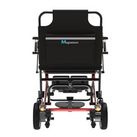 Fauteuil roulant électrique pliable ultra-léger Baichen en alliage de magnésium de 11,2 kg pour personnes âgées et à mobilité réduite, idéal pour les voyages en extérieur