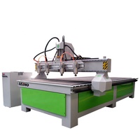 Routeur cnc multihead 3 axes 4 têtes 1325 routeur cnc pour sculpture sur bois avec système de contrôle DSP