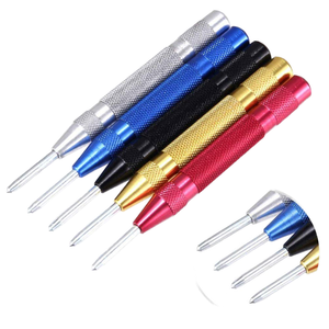Automatic Spring Punch Window Breaker Center Punch Router <b>Tools</b> Wood working <b>Tools</b> Drill Locator OEM <b>DIY</b> By Blush - Product Image 1