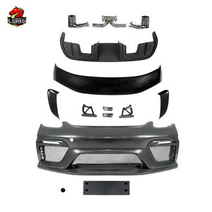 Kit de carrocería de Venta caliente para <span class=keywords><strong>Porsche718</strong></span> 2017y-2019y parachoques delantero difusor trasero alerón falda lateral - Product Image 5
