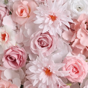 Panneau mural en <span class=keywords><strong>fleurs</strong></span> artificielles 3D fait à la main, décorations <span class=keywords><strong>de</strong></span> maison pour le Nouvel An, Noël, mariage, vente chaude, <span class=keywords><strong>fond</strong></span> photo - Product Image 6