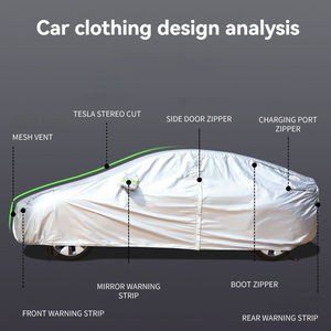 Cubierta de coche plegable impermeable al aire libre tienda precio de fábrica cubierta anti-granizo - Product Image 5