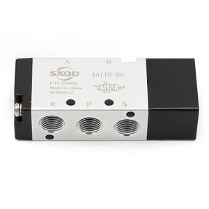 Válvula de control de aire de cinco vías y dos posiciones SXQD 4A110 M5, puerto de 1/4 pulgadas, electro-neumática para cilindro de aire - Product Image 3