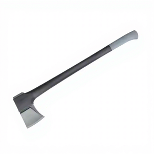 Acier au carbone forgé de qualité industrielle haute résistance avec manche en fibre de verre pour le camping, le fendage du bois et la survie en plein air - Product Image 1