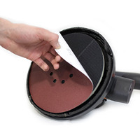 Disques abrasifs en oxyde d'aluminium de 9 pouces avec fixation auto-agrippante pour ponçage de murs, sols, automobile, bois et métal