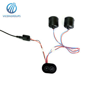 Masajeador Shiatsu de espalda y cuello con interruptor y vibrador DC Electrodoméstico electrónico Material plástico 5V Max. Voltaje - Product Image 3