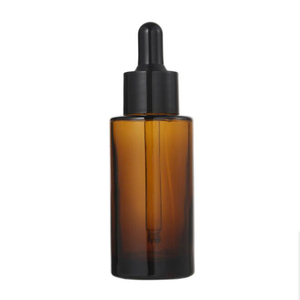 Bouteille en verre de haute qualité, 20ml, 30ml, 40ml, ambre à épaule plate, flacon alass compte-gouttes de sérum - Product Image 4