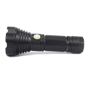 Linterna LED Luomen T40 de Aleación de Aluminio, Alta Intensidad, Largo Alcance, Negra, con Modo SOS, Alimentada por Batería - Product Image 4