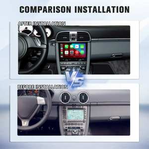 Radio para Auto Android con Pantalla Táctil de 8 Pulgadas, 4G WIFI, Carplay Inalámbrico, Reproductor Multimedia, Navegación GPS para Porsche Cayman 2005-2012 - Product Image 2