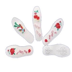 Vente directe Coussinets pour chaussures en laine chauds personnalisés Semelles intérieures en feutre de laine pour l'hiver - Product Image 6