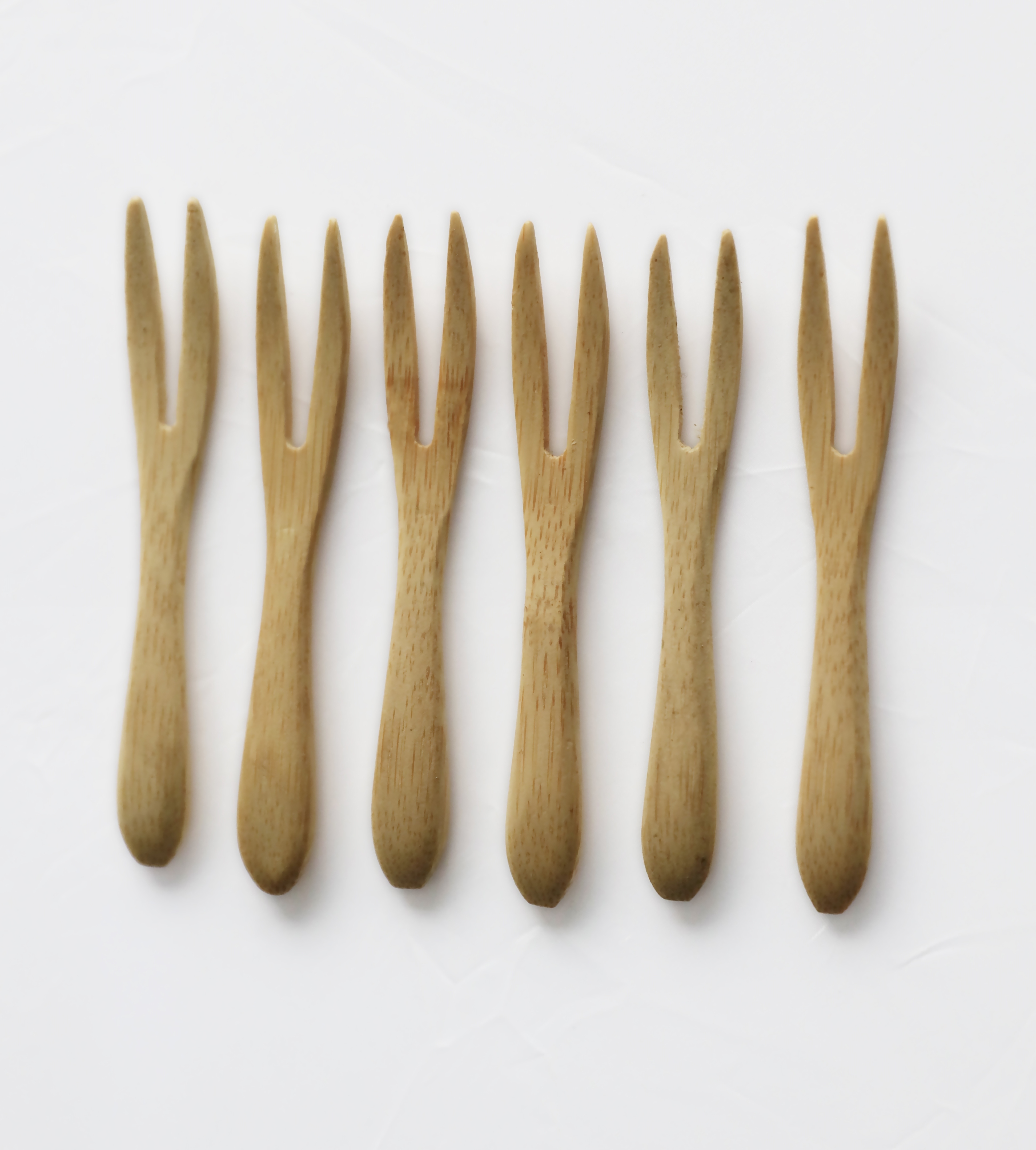 Bamboo Fork Bamboo Cutlery Reuse Dessert Bamboo fork