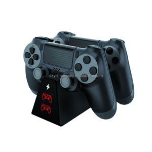 Hot bán Dobe Đen ABS nhựa không dây kép sạc dock cho P4 Pro Trò chơi điều khiển sạc Hub trạm với chỉ số <span class=keywords><strong>LED</strong></span> - Product Image 4