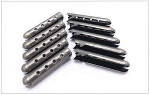 Ujung Tali Sepatu Kustom Logam Aglet Tali Serut Ujung Tali Sepatu - Product Image 3