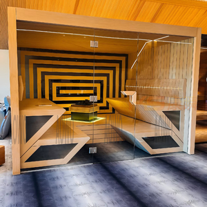 Lumière rouge et <span class=keywords><strong>halo</strong></span> thérapie sauna thérapie infrarouge vapeur sauna extérieur hammam extérieur vapeur et sauna - Product Image 2