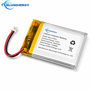 Blusenergy 114463แบตเตอรี่ลิเธียมโพลิเมอร์แบบชาร์จไฟได้3.85V 2850mAh พร้อมขั้วต่อสาย JST - Product Image 3
