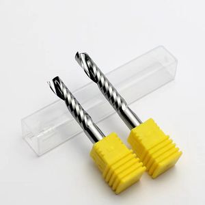 Fresa espiral de carburo sólido para router CNC, herramienta de fresado personalizada ODM/OEM para madera, MDF, acrílico y plástico - Product Image 2