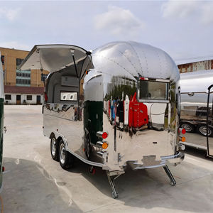 Camion de restauration mobile multifonctionnel en acier inoxydable personnalisable pour la vente de glaces et de restauration rapide en plein air - Product Image 5