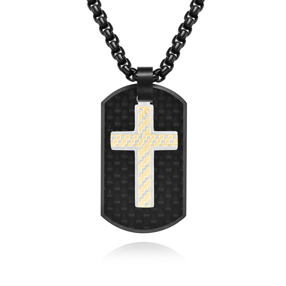 Black Gold Single Pendant Without Chain
