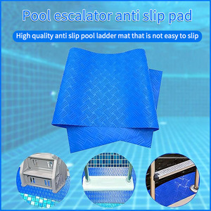 Tapis antidérapant pliable <span class=keywords><strong>en</strong></span> PVC bleu Duonik pour marchepied <span class=keywords><strong>de</strong></span> <span class=keywords><strong>piscine</strong></span>, résistant aux intempéries, pour échelle <span class=keywords><strong>de</strong></span> <span class=keywords><strong>piscine</strong></span> - Product Image 4