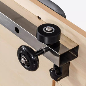 Tour de Pilates portable et réglable avec structure en chêne, design demi-trapèze, équipement de studio de Pilates, capacité 200 kg, pour entraînement de yoga - Product Image 5