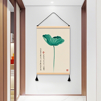 Logo personnalisé impression numérique tissu suspendu mur défilement affiche élégant décor à la maison défilement bannière drapeaux promotionnels bannières