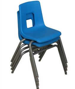 Fuente de la fábrica Pp colorido de la silla con patas de cromo Base de Nylon se desliza - Product Image 1