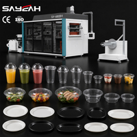 Prix de vente d'usine Machine de thermoformage de gobelets en plastique jetables Récipient en plastique faisant la machine de thermoformage