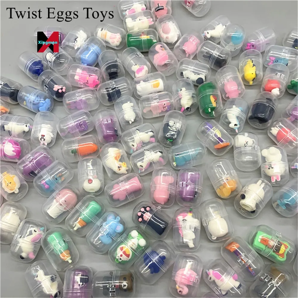 Hot Selling Mini Capsule Toys Assorted Twist Egg Products Children's Toy Wholesale Multi Type 32*45MM