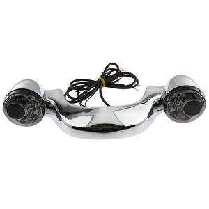 Feu arrière de moto avec support, feu stop, adapté à la modification du feu arrière Harley, clignotants LED - Product Image 5