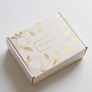 Sang Trọng Tùy Chỉnh Giấy Sóng Hộp Các Tông Quà Tặng Gửi Thư Bưu Phẩm Vận Chuyển Bao Bì Carton Cao Cấp Các Tông Hộp Sóng - Product Image 4