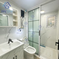 Maison mobile moderne préfabriquée sur mesure de 20, 30 ou 40 pieds avec salle de bain intégrée, conteneur extensible à vendre