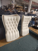 Chaises de direction de luxe de style doré ergonomiques pour bureau