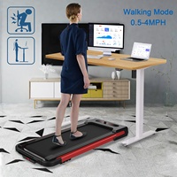 Prêt à être expédié : Tapis de course électrique pliable 2-en-1 KRD-JK31-8 pour la maison avec télécommande, en stock aux États-Unis