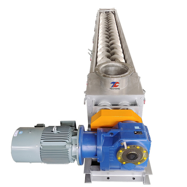 The Dual-axis Spiral Conveyor Is Suitable for the Transportation of Powder, Granular and Cement Bulk Industrial Materials.