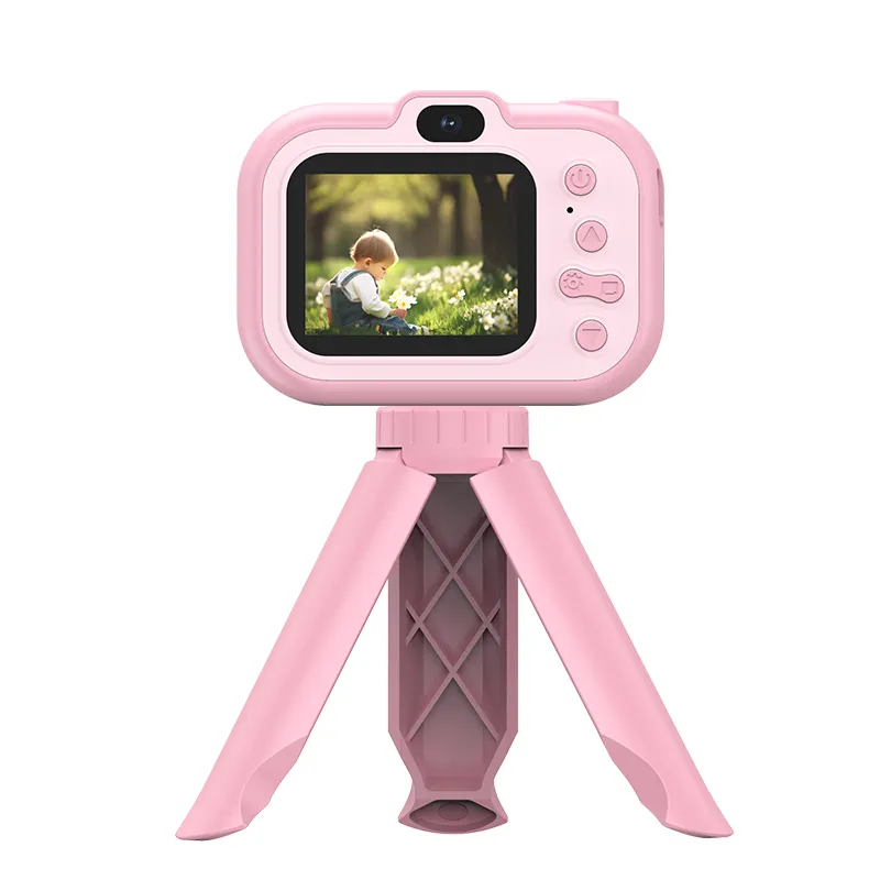 aufklappbare linse selfie kompakt vlogging kinder digitalkamera 1080p dual kinder video camcorder