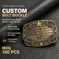 Boucle de ceinture de cowboy western de haute qualité, taille personnalisée, en alliage de zinc, logo gravable, pour hommes, accessoire pour ceinture en cuir et jeans