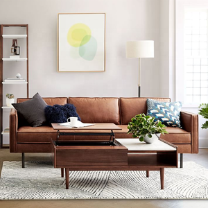 Modern Sectional Leather Three-Seater Microfiber Sofa for Home <strong>Hotel</strong> Wood <strong>Furniture</strong> for Office Use Stylish Living Room <strong>Furniture</strong> - Product Image 3
