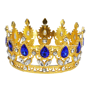 <span class=keywords><strong>สี</strong></span>ผสมในท็อปเปอร์เค้กมงกุฎทรงกลมบาร็อคพร้อมอุปกรณ์ตกแต่งเทียร่าและอุปกรณ์ตกแต่งช่อดอกไม้ - Product Image 2