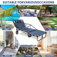 Meilleure vente de chariot pliable en acier et aluminium à quatre roues pour les activités de plein air multi-usages de haut niveau personnalisation OEM