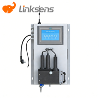 Station de surveillance de la qualité de l'eau Linksens, multiparamètres, pH, ORP, turbidité, DO, alimentation solaire pour lac, rivière