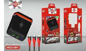 WISDOMUP Caricatore Rapido MCO-03V 18W con 2 Porte USB, Adattatore di Ricarica Universale - Product Image 3