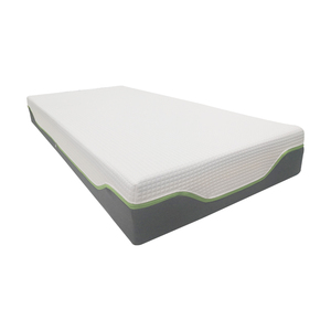 Liên minh giành chiến thắng mát mẻ và thoáng khí thưởng thức thoải mái ngủ linen vải non-Slip nén Gel Bộ nhớ bọt nệm - Product Image 3