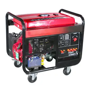 Nhà giữ 110V 220V 380V Mini xi lanh đơn 1.5KW-10KW 5KVA 8KW 12KW Máy Phát Điện Xăng