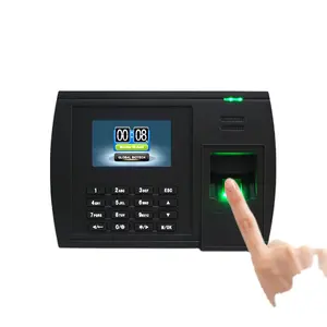 Dispositif d'aide par empreinte digitale (modèle 5000T-C), dispositif de suivi du temps par empreinte digitale avec lecteur de carte RFID en option, fonction Wifi ou GPRS