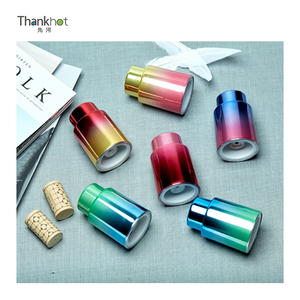 Thankhot de qualité alimentaire ISO9001 pompe <span class=keywords><strong>à</strong></span> vin sous vide réutilisable bouchon de vin rouge accessoires de barre date pour whisky pour vin de Champagne - Product Image 1