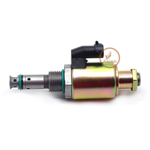 ชิ้นส่วนเครื่องจักรก่อสร้างเกรดมอเตอร์ GD755 GD675 GD655 GD555วาล์วขดลวดแม่เหล็กไฟฟ้า - Product Image 5